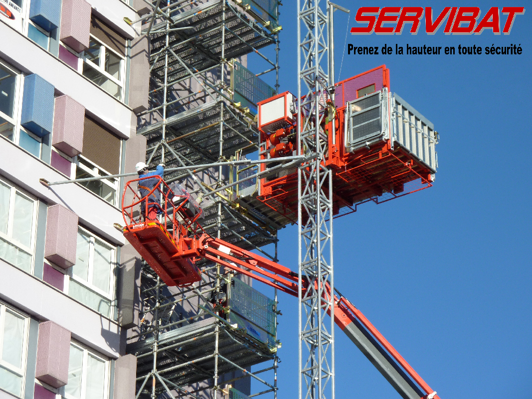 Monte-matériaux (Lift, ascenseur, plateforme de transport, ) location, installation, vente, entretien, 